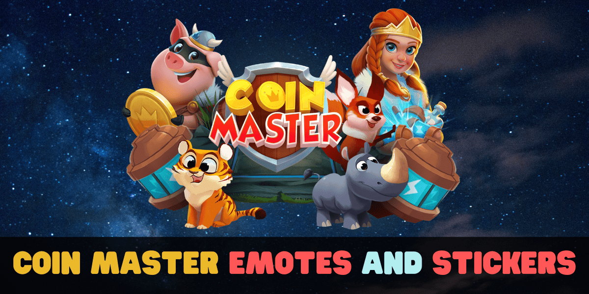 Coin Master Emotes and Stickers