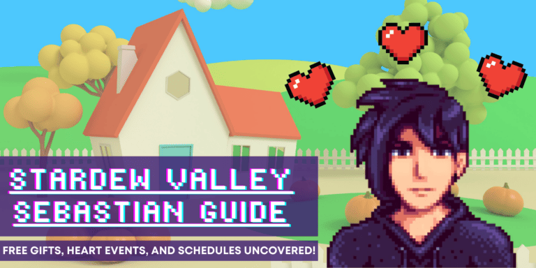 Stardew Valley Sebastian Guide Gifts Heart Events And Schedules   Stardew Valley Sebastian Guide 768x384 