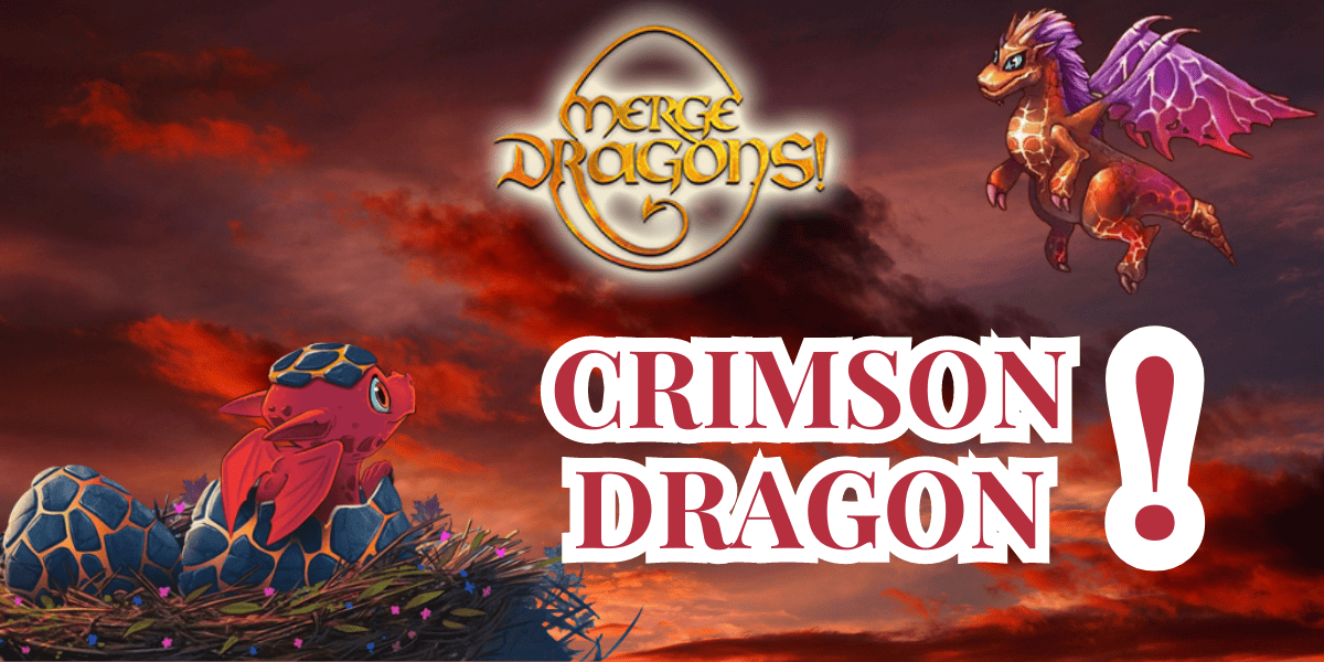 crimson dragon in merge dragons