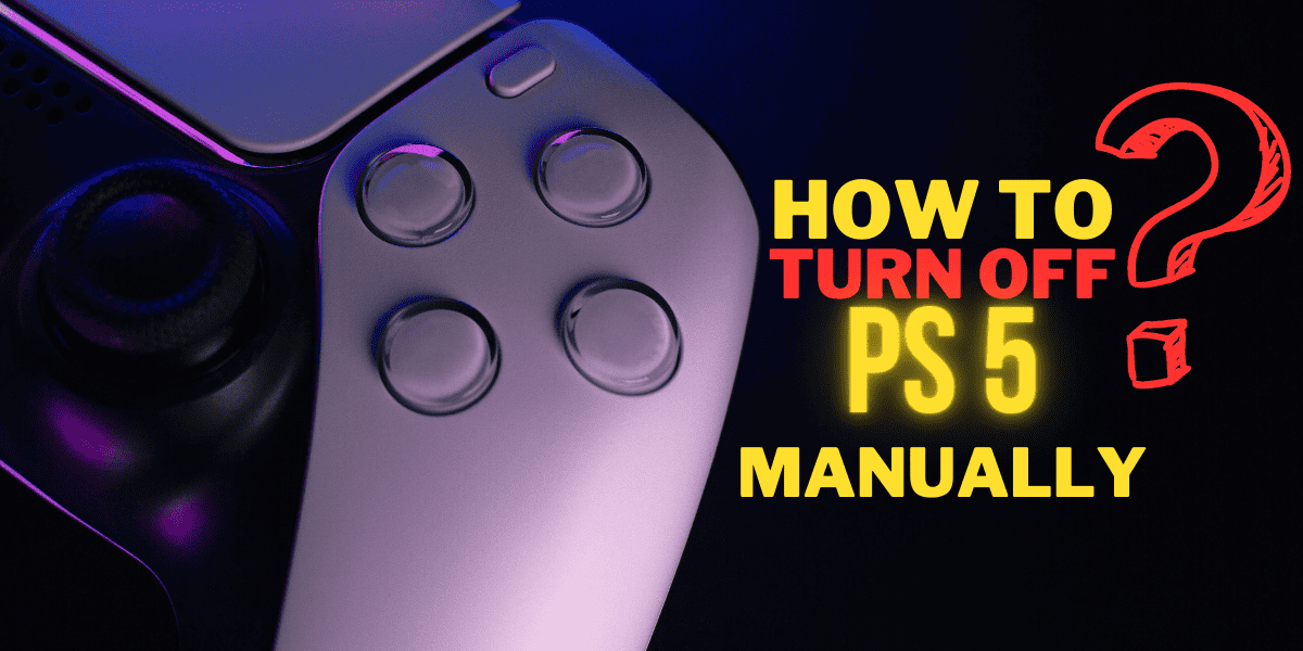 how to turn off ps5 manually